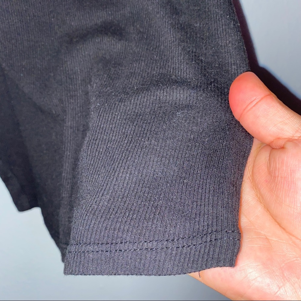 Mock Neck Ribbed Tank Top - Picture 4 of 5